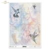 koliber, koliberek, koliberki, kolibry, ptak, pastele, pastelowy, pastelowa, tło, ręczne pismo, list, kwiaty, kwiatowe tło, tło z kwiatami, R566, hummingbird, bird, pastel, background, handwritten, letter, flowers, floral background, background with flowe